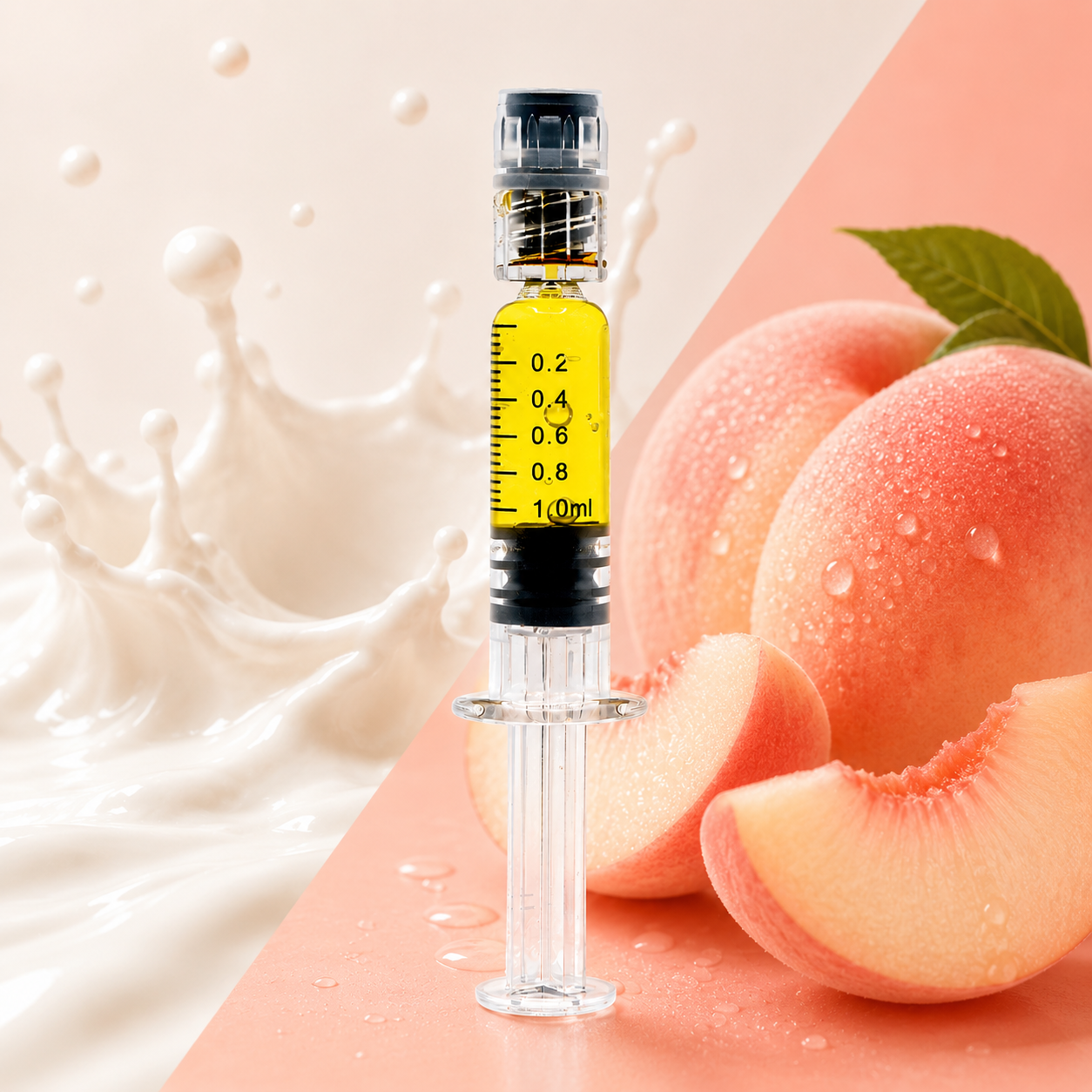 Peach Tree Live Resin HTE Syringe