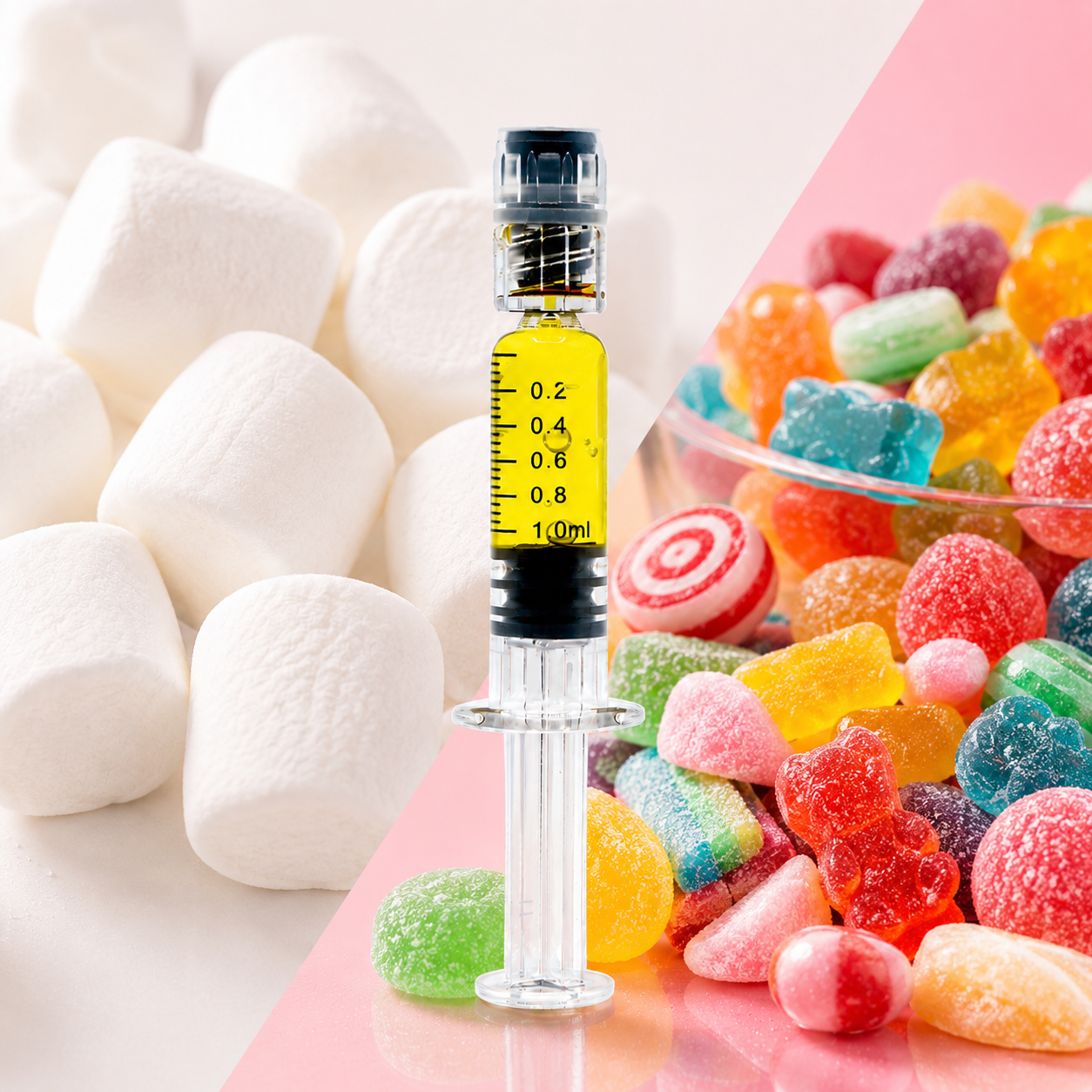 Candy Chrome Live Resin HTE Syringe