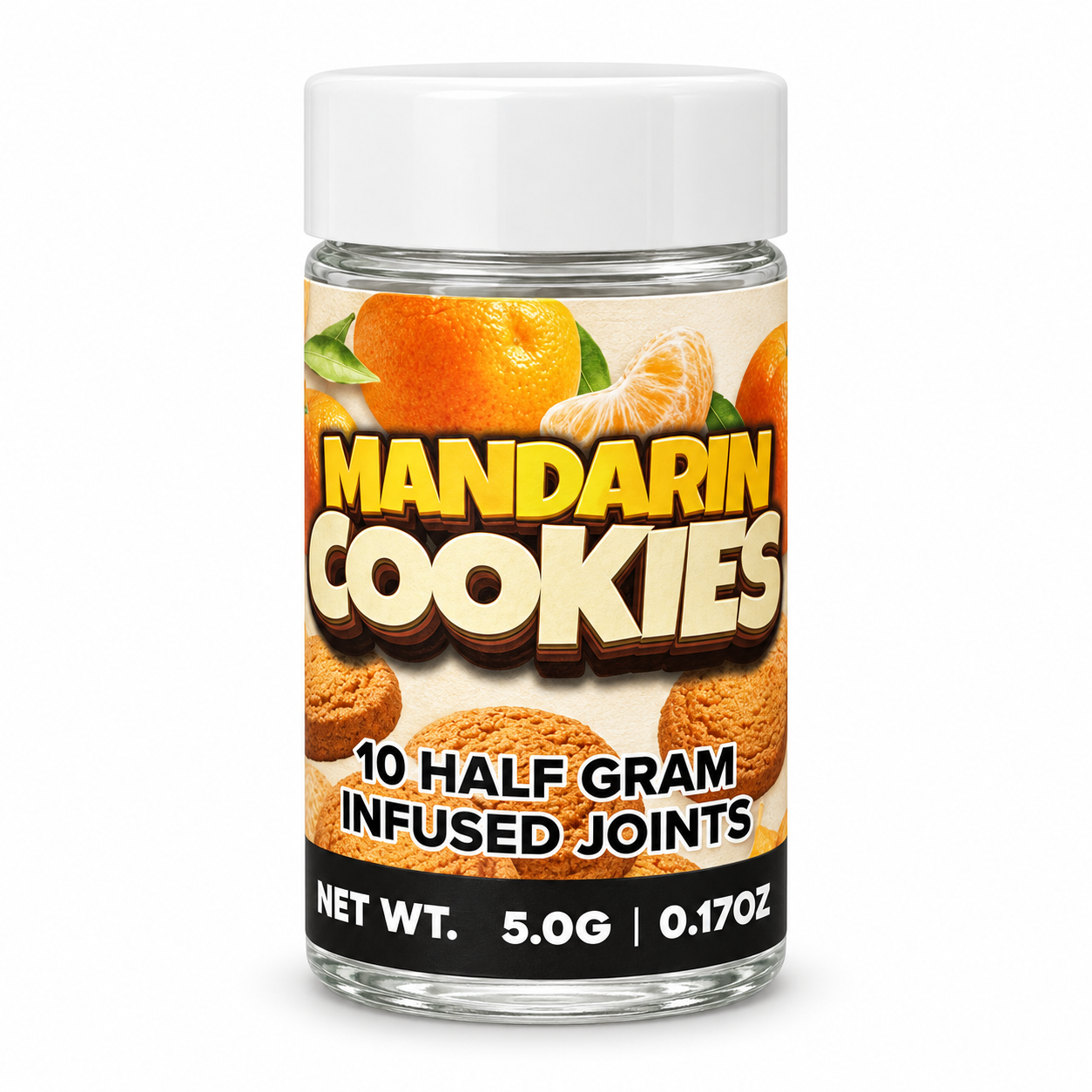 Madarin Cookies Infused Prerolls
