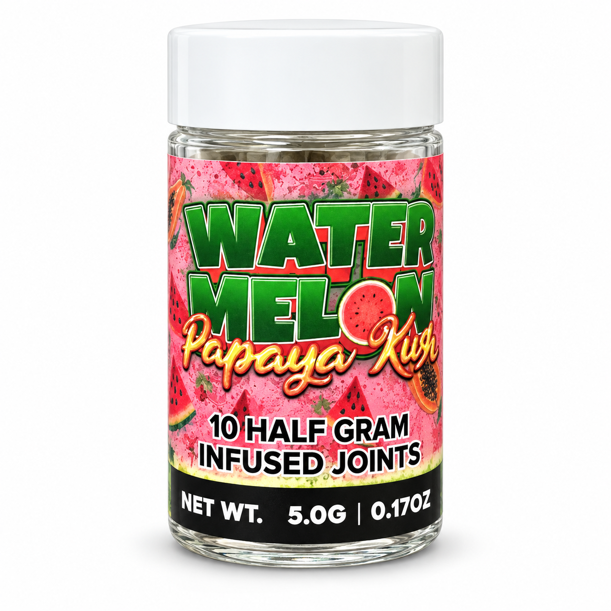 Watermelon Papaye Kush Infused Prerolls