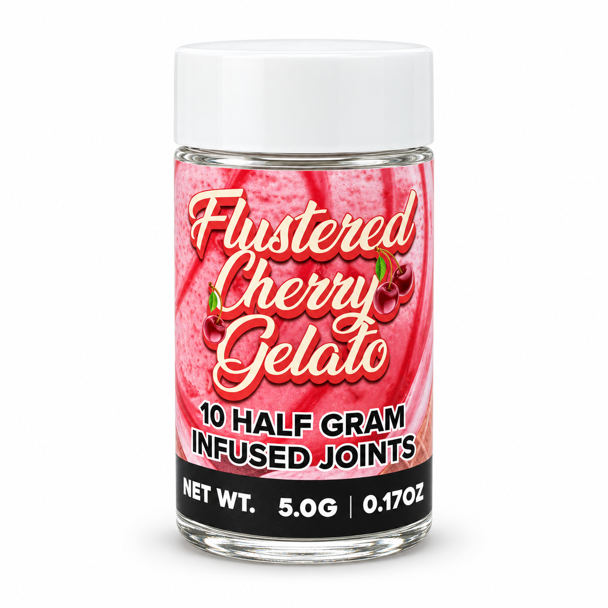 Flustered Cherry Gelato Infused Prerolls