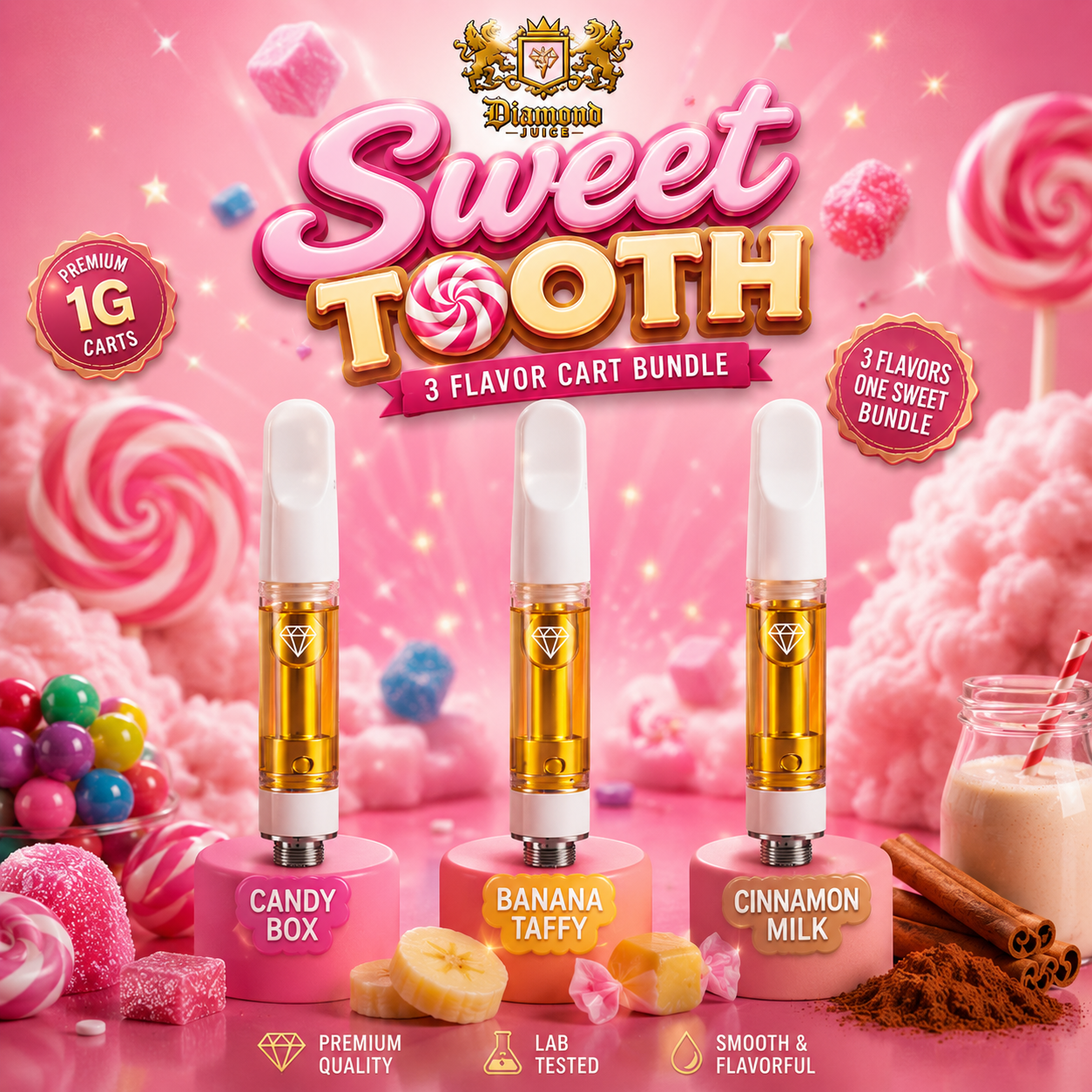 Prime Day - Sweet Tooth Cart Bundle (3PCS)