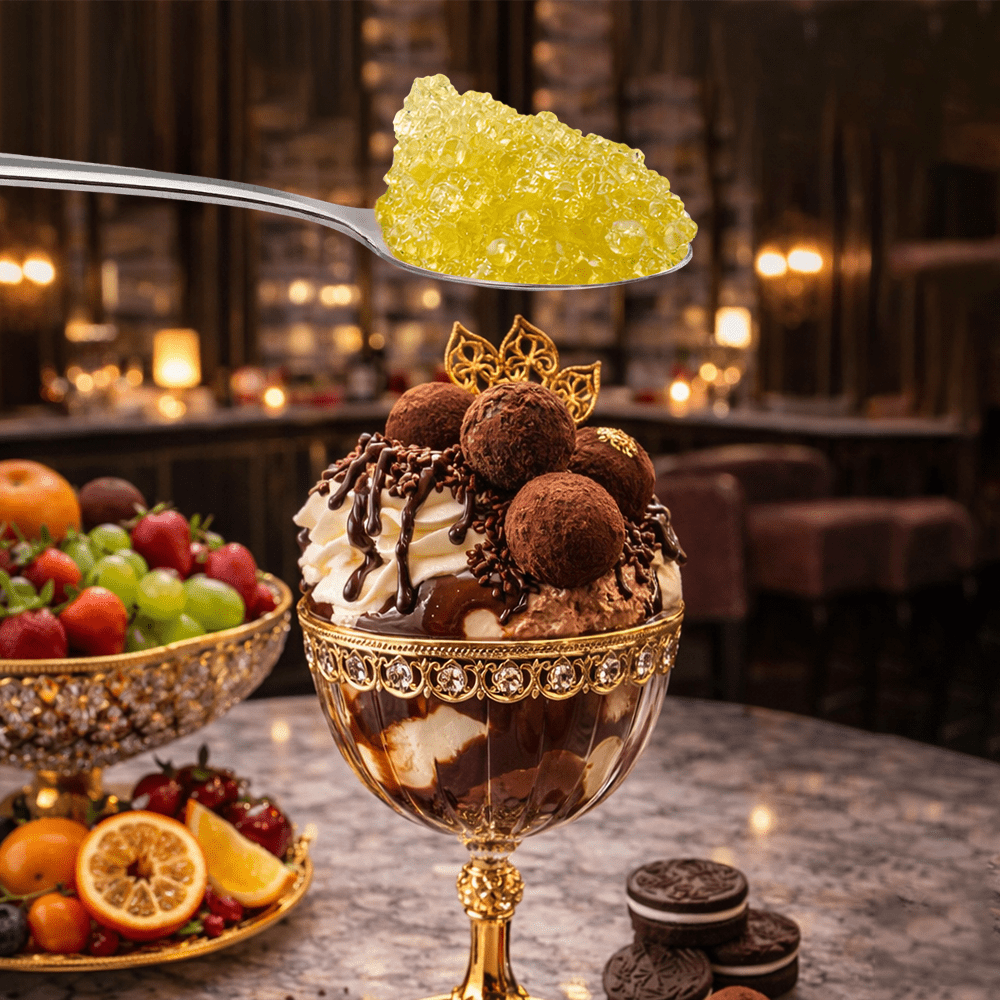 April Special - Honey Crystal 14G Truffle Sundae