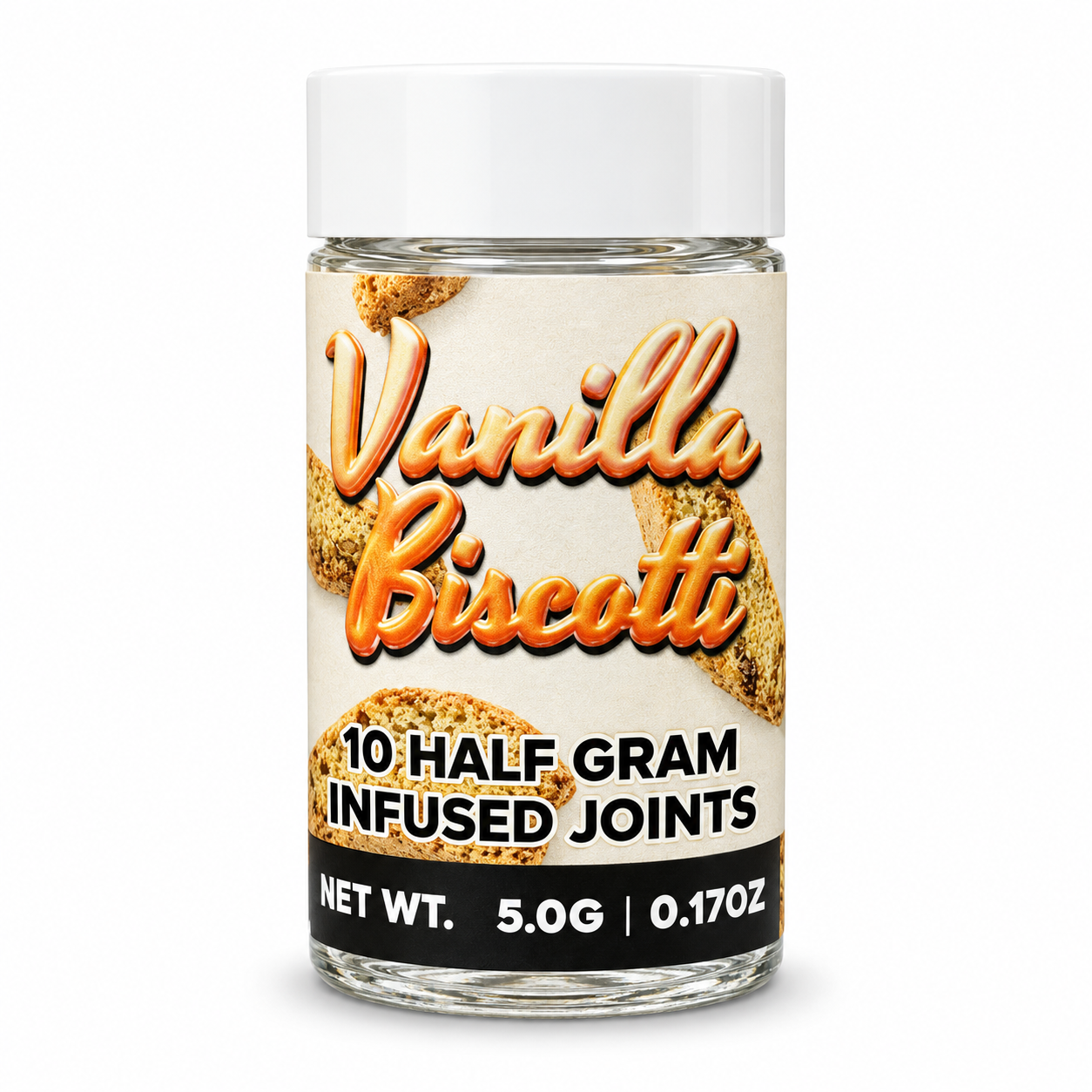 Vanilla Biscotti Infused Prerolls