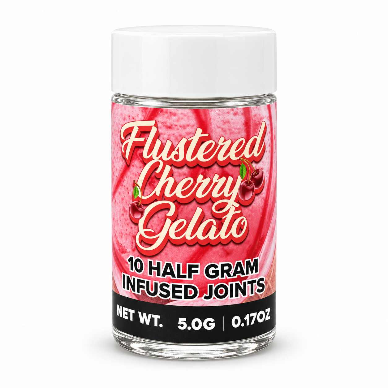 Flustered Cherry Gelato Infused Prerolls