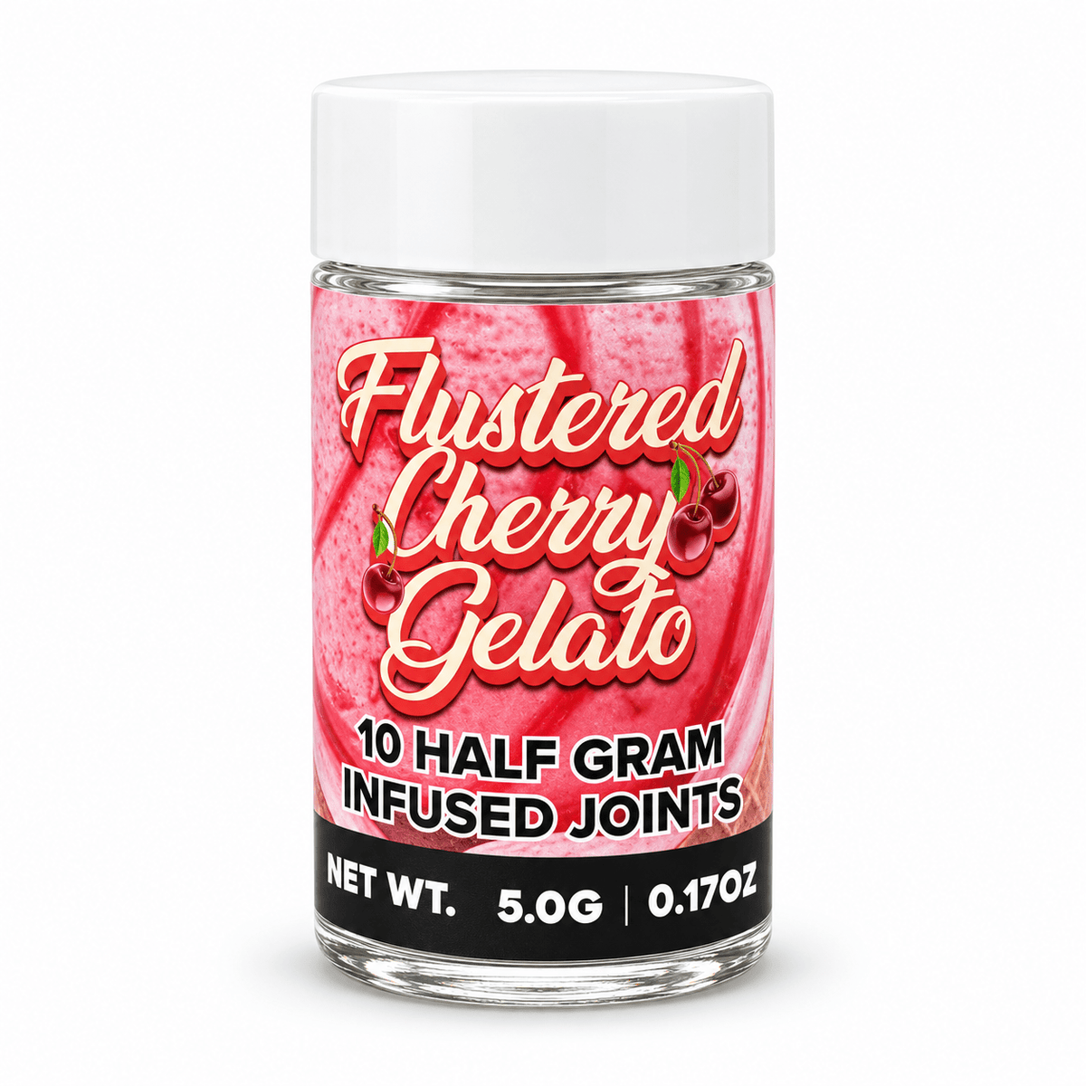 Flustered Cherry Gelato Infused Prerolls