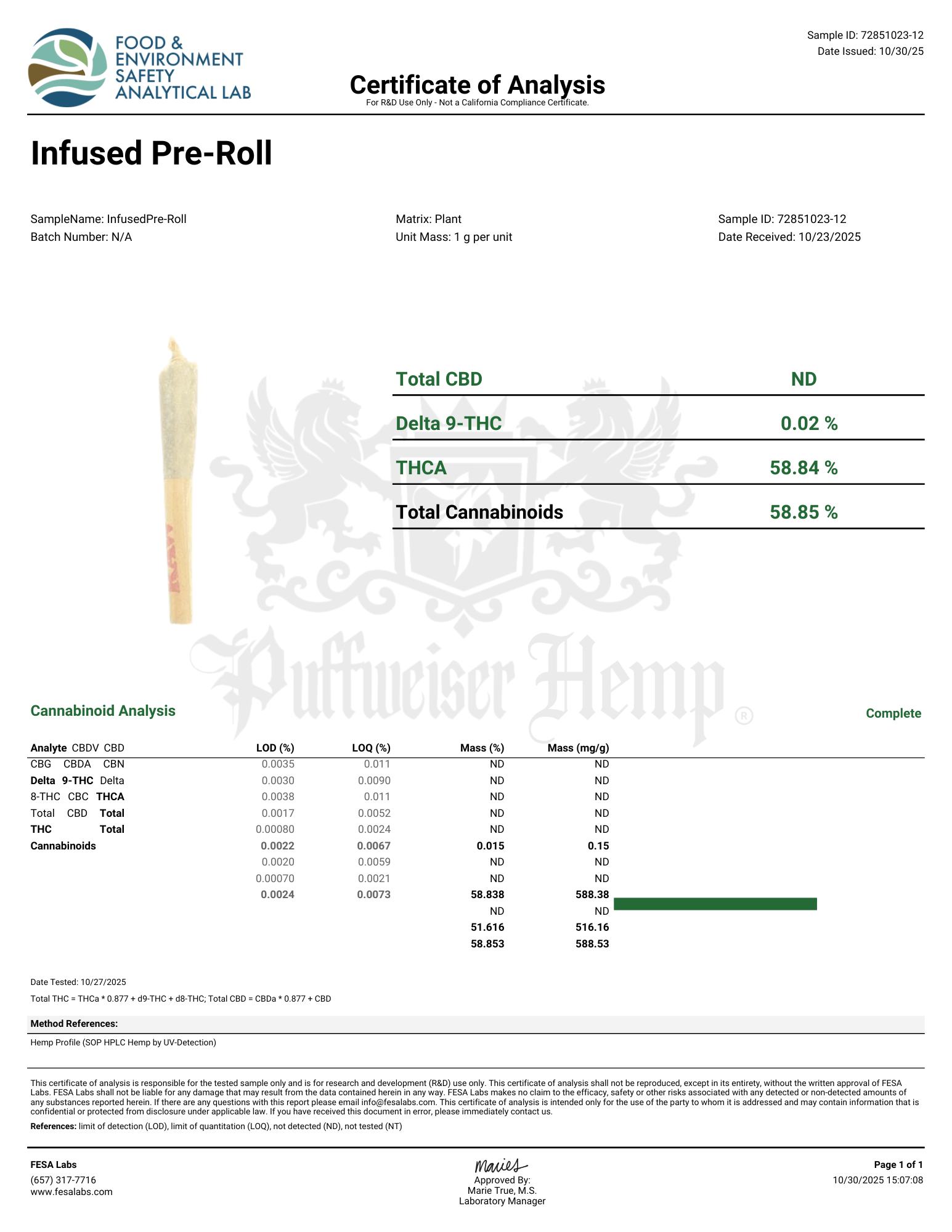 Mandarin Cookies Prerolls(Galaxy Strongest)