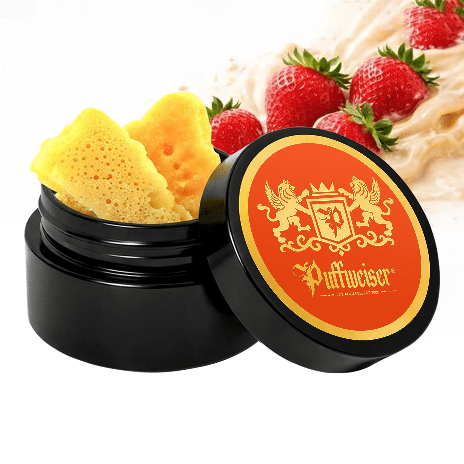 Melted Strawberry Crumble