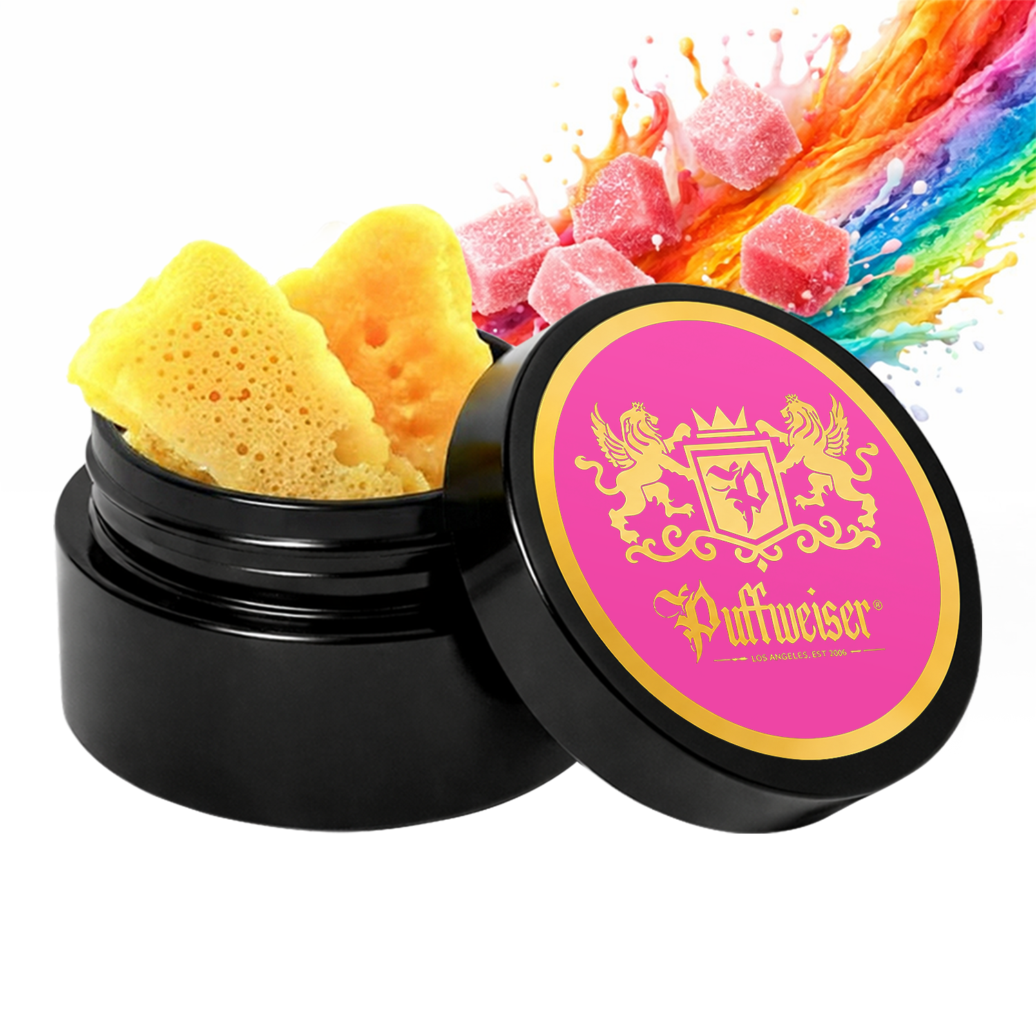 Pink Starburst Crumble
