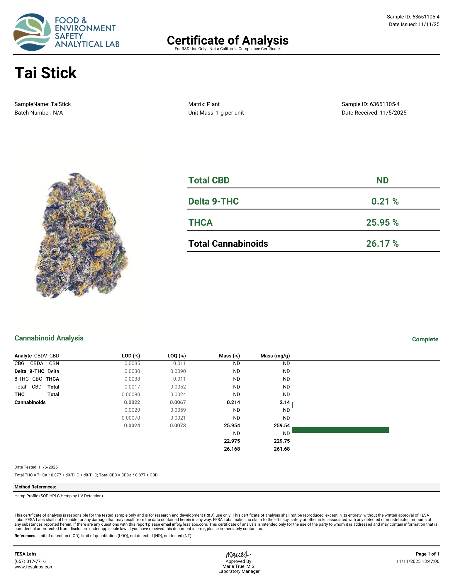 Tai Stick Flower Wholesale